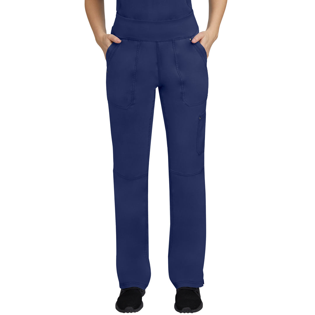 House of Uniforms The Tori Scrub Pant | Ladies Healing Hands Navy