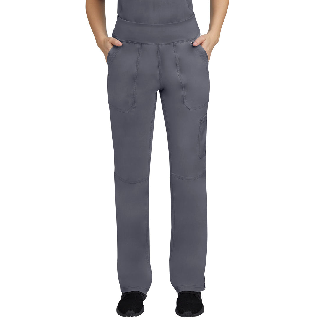 House of Uniforms The Tori Scrub Pant | Ladies Healing Hands Pewter