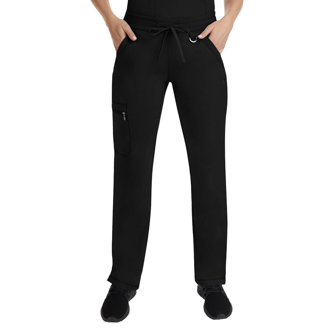 House of Uniforms The Tamara Scrub Pant | Ladies Healing Hands Black