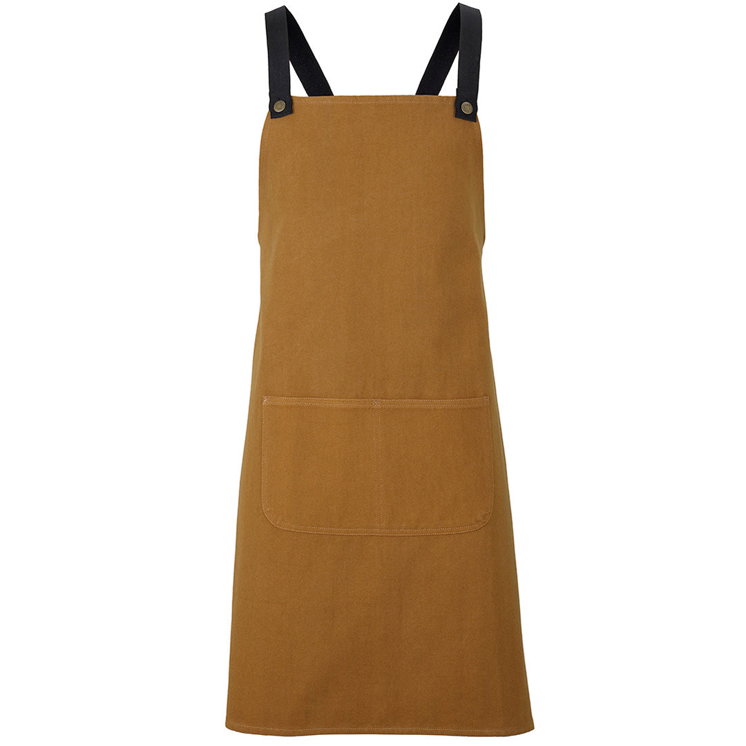 House of Uniforms The Cross Back Canvas Apron | Adults Jbs Wear 78cms (width) x 85cms (length)