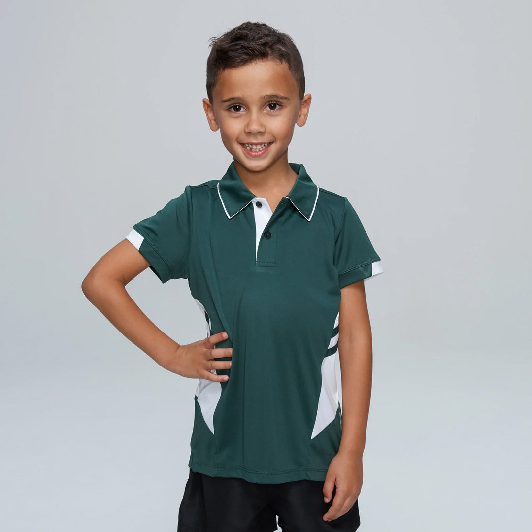 House of Uniforms The Tasman Polo | Kids | Short Sleeve | Navy Base Aussie Pacific