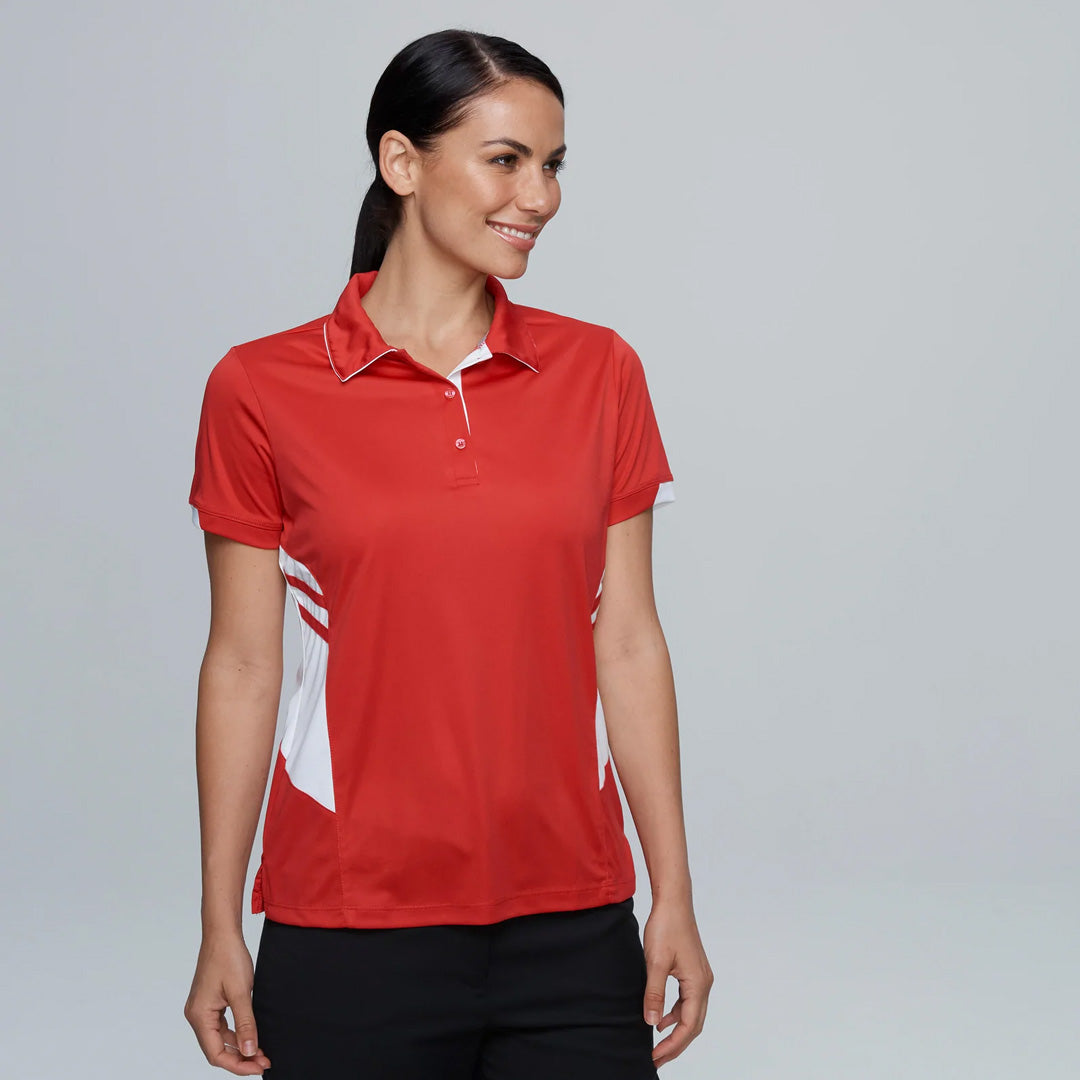 House of Uniforms The Tasman Polo | Ladies | Short Sleeve | Mixed Base Aussie Pacific