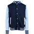 House of Uniforms The Varsity Jacket | Mens Ramo Navy/Sky