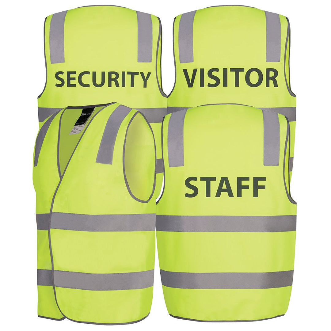 House of Uniforms The Hi Vis Printed Vest | Day Night Jbs Wear