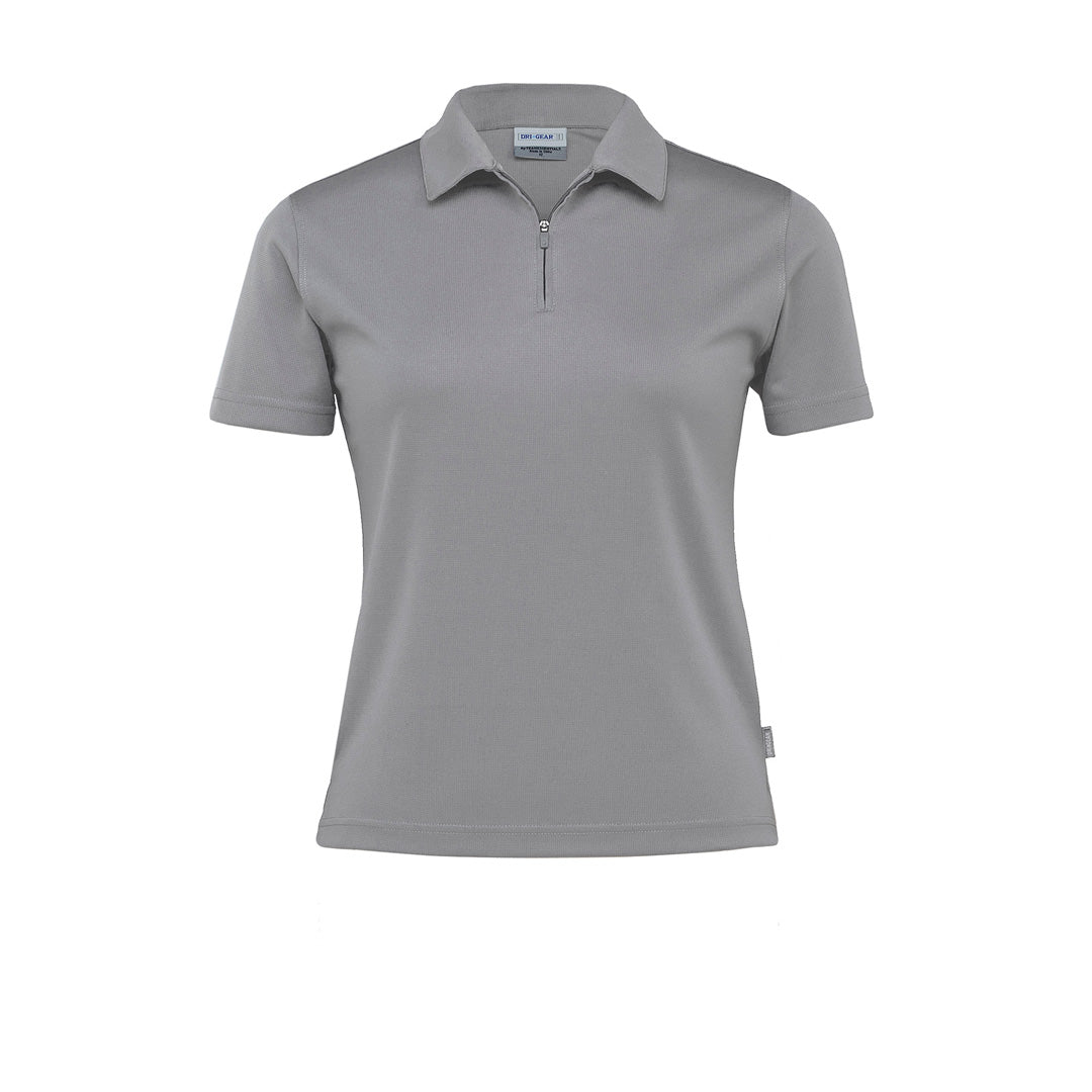 House of Uniforms The Dri Gear Axis Polo | Ladies Gear for Life Aluminium