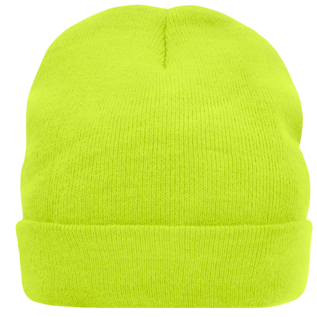 House of Uniforms The Heavy Duty Thinsulate Beanie | Unisex Myrtle Beach Neon Yellow