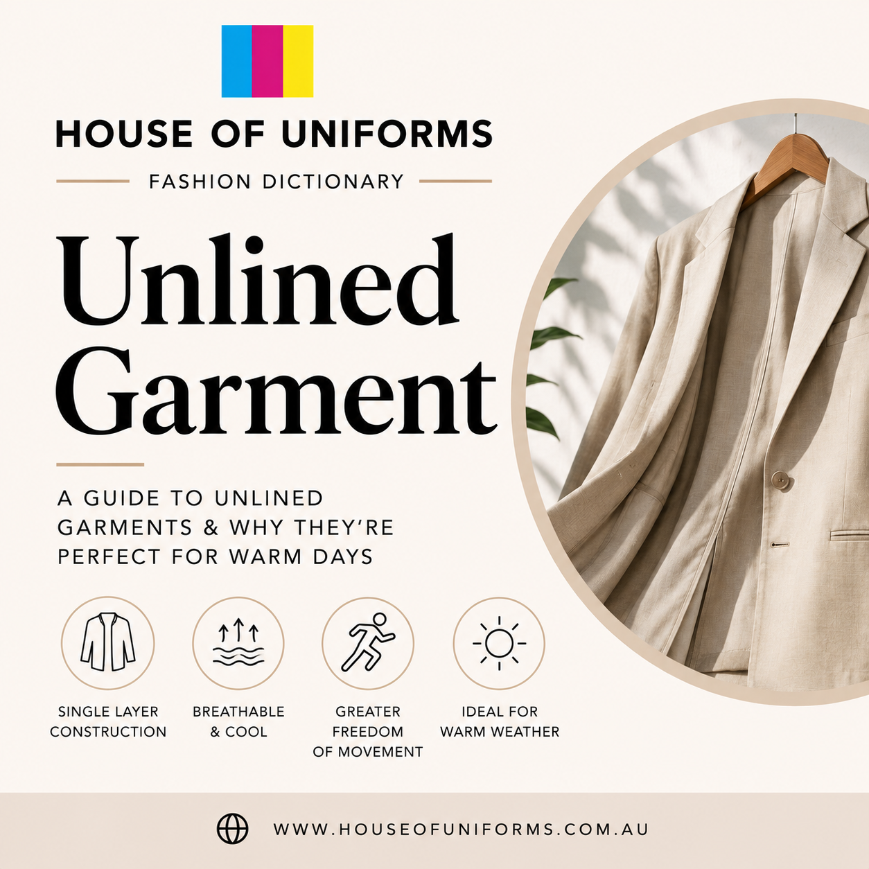 A guide to unlined garments and why they're perfect for warm days