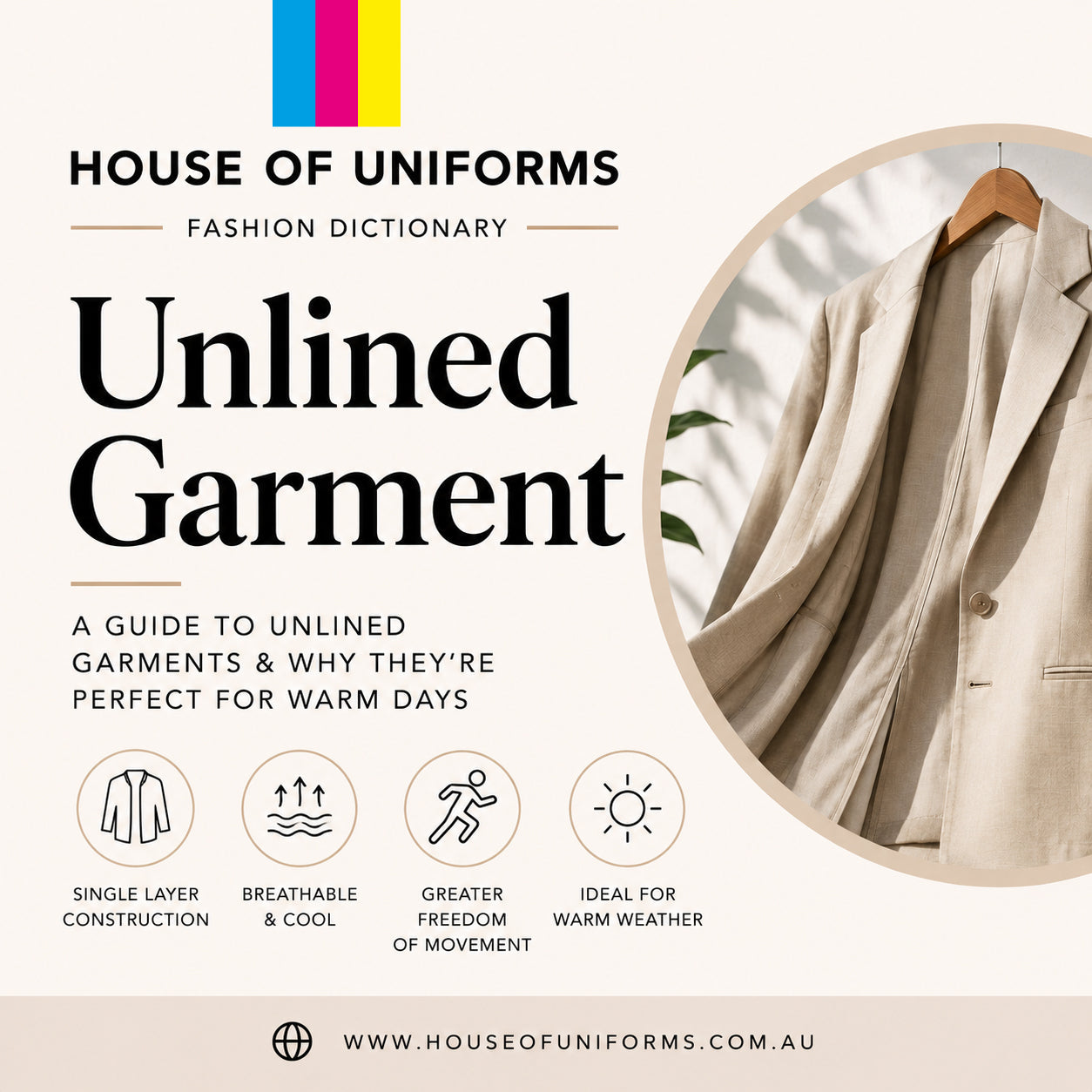 A guide to unlined garments and why they're perfect for warm days