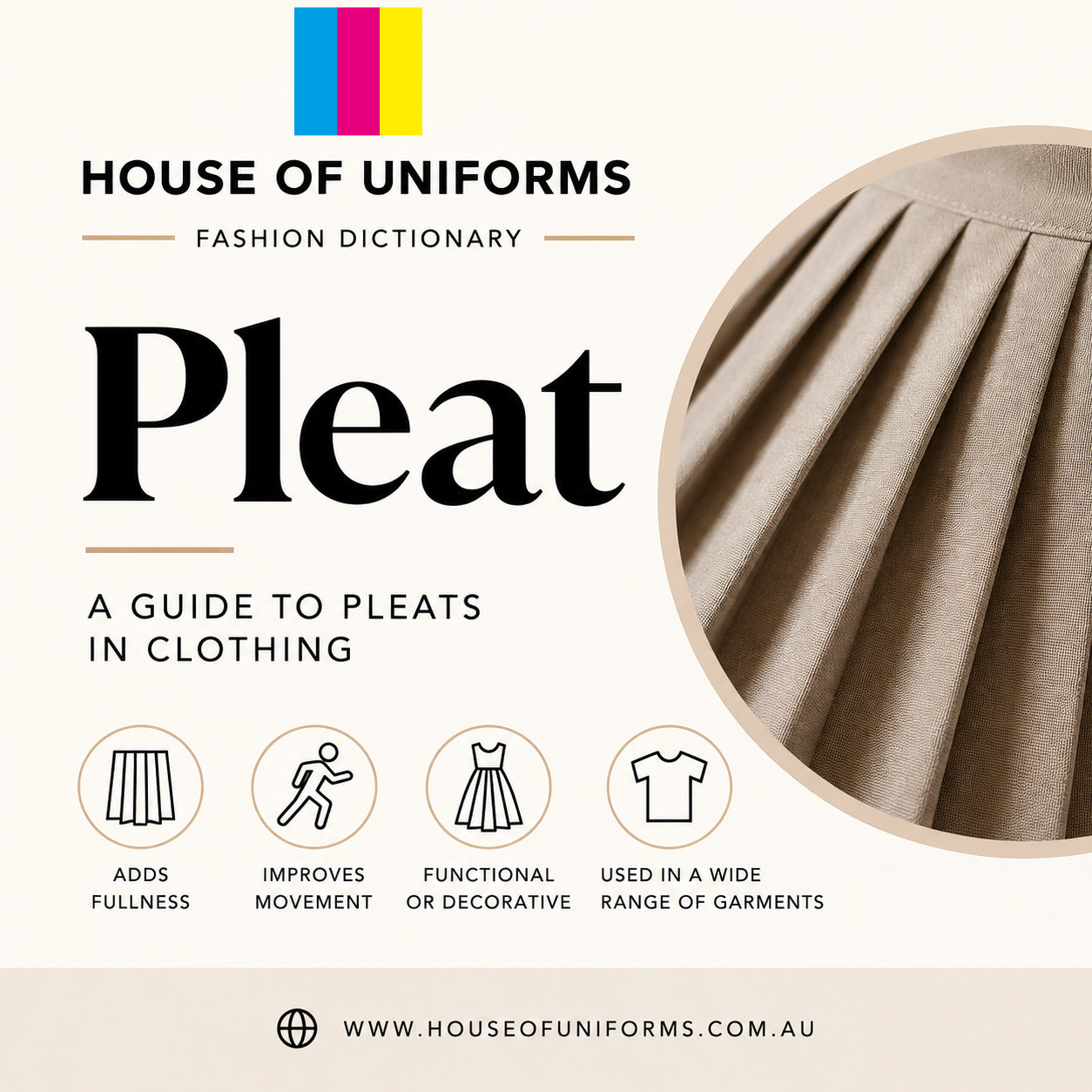 What is a pleat? A guide to pleats in clothing