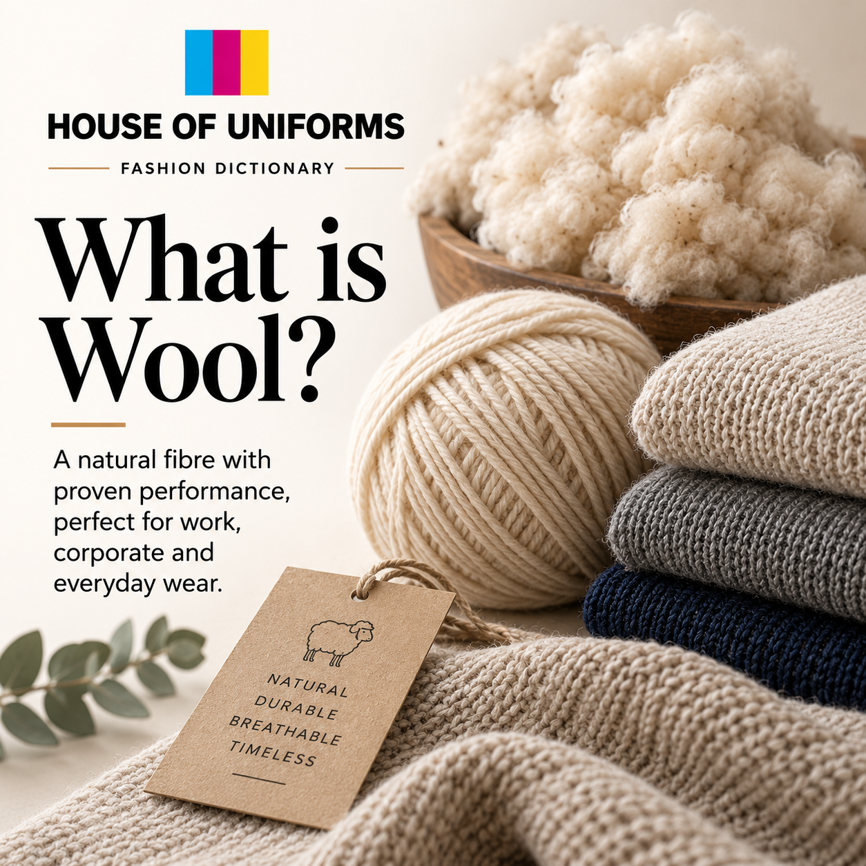 What is wool? A natural fibre with proven performance.
