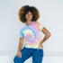 House of Uniforms The Spiral Tie Dye Tee | Adults Colortone Eternity