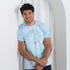 House of Uniforms The Spiral Tie Dye Tee | Adults Colortone Lagoon
