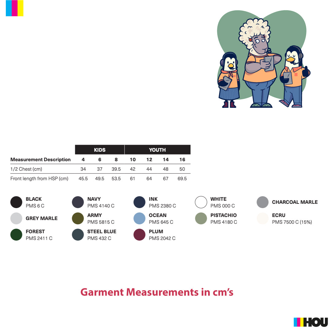 House of Uniforms The Basis Tee | Short Sleeve | Youth Goodmates