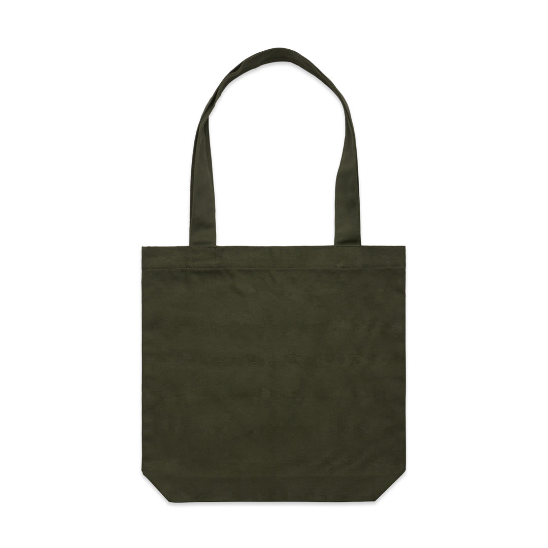 House of Uniforms The Carrie Canvas Tote Bag AS Colour Army