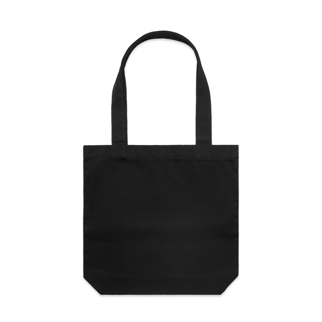 House of Uniforms The Carrie Canvas Tote Bag AS Colour Black