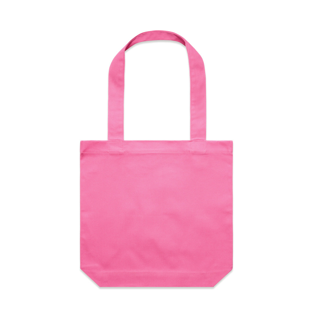 AS Colour The Carrie Canvas Tote Bag Charity Pink Shopping Totes