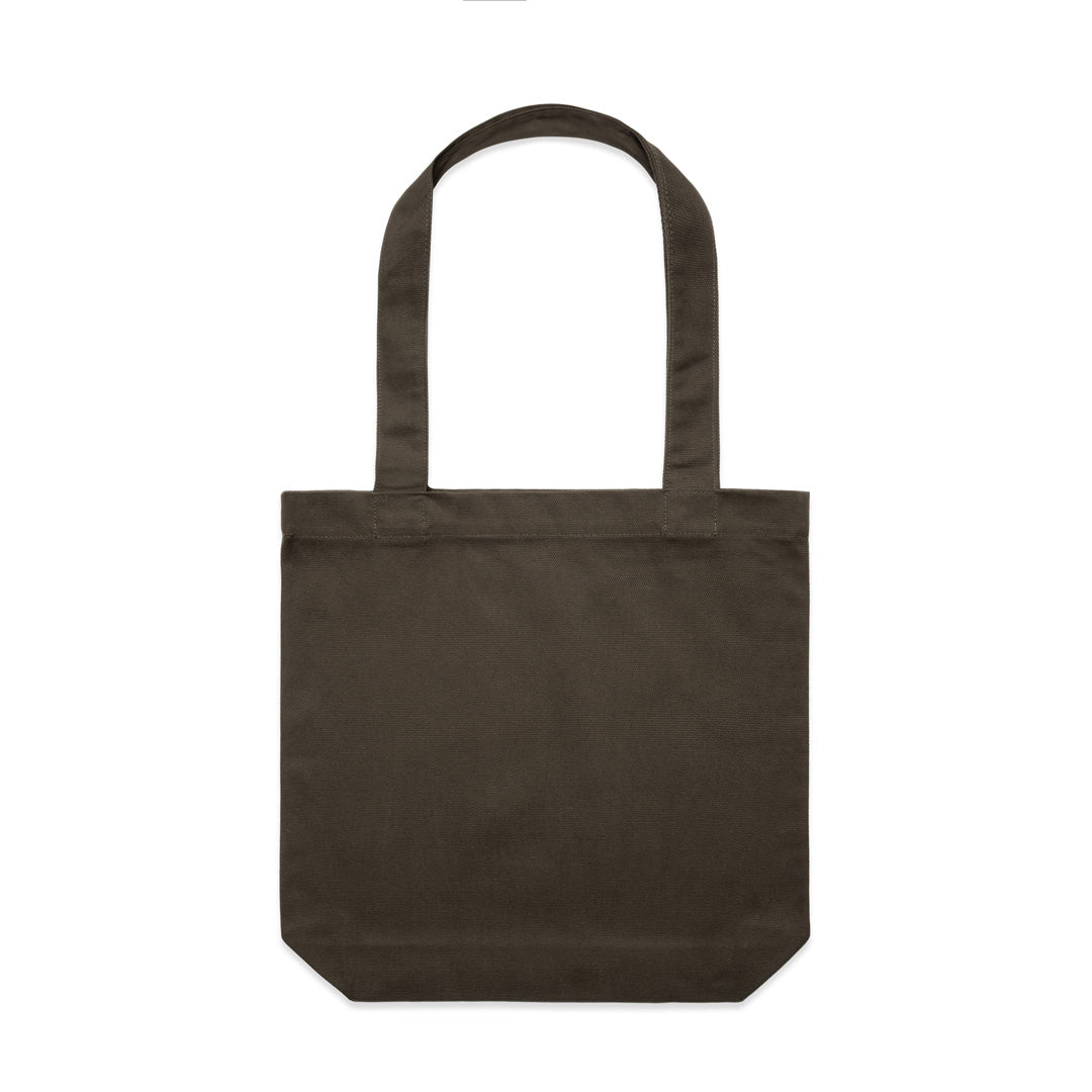 AS Colour The Carrie Canvas Tote Bag Chocolate Shopping Totes