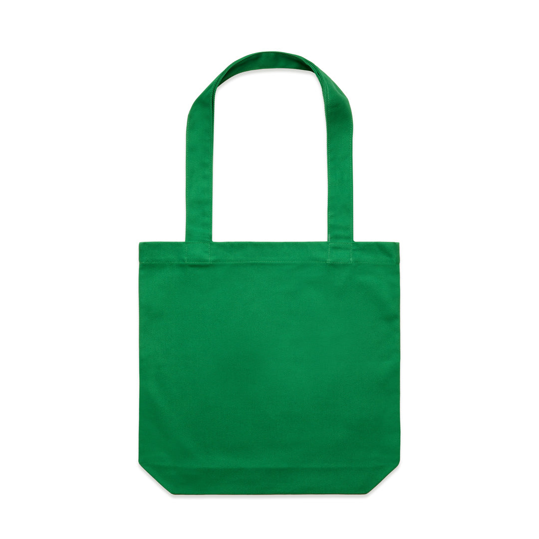 AS Colour The Carrie Canvas Tote Bag Kelly Green Shopping Totes