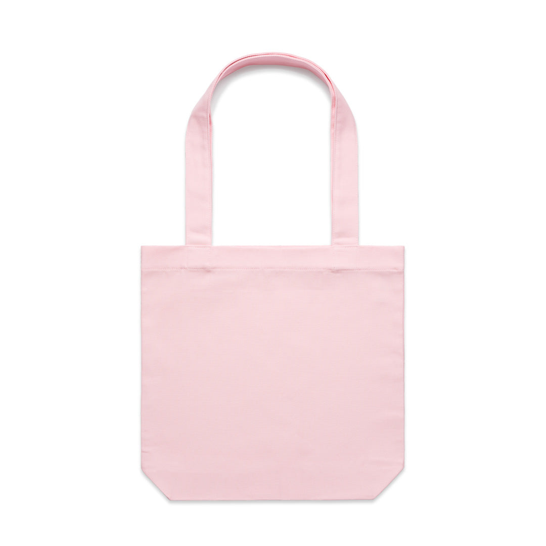 House of Uniforms The Carrie Canvas Tote Bag AS Colour Pink
