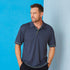 House of Uniforms The Cool Dry Polo | Mens | Short Sleeve | Plus Stencil