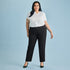 House of Uniforms The Cool Stretch Bandless Slim Pant | Ladies Biz Corporates 