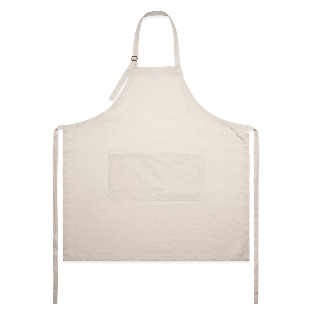 House of Uniforms The Linen Apron | Adults AS Colour Natural