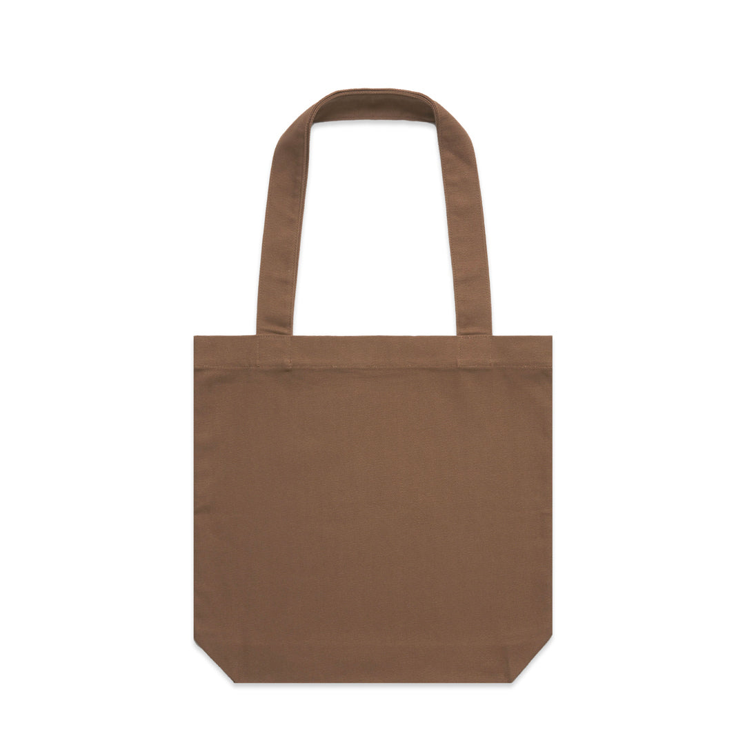 House of Uniforms The Carrie Canvas Tote Bag AS Colour Walnut