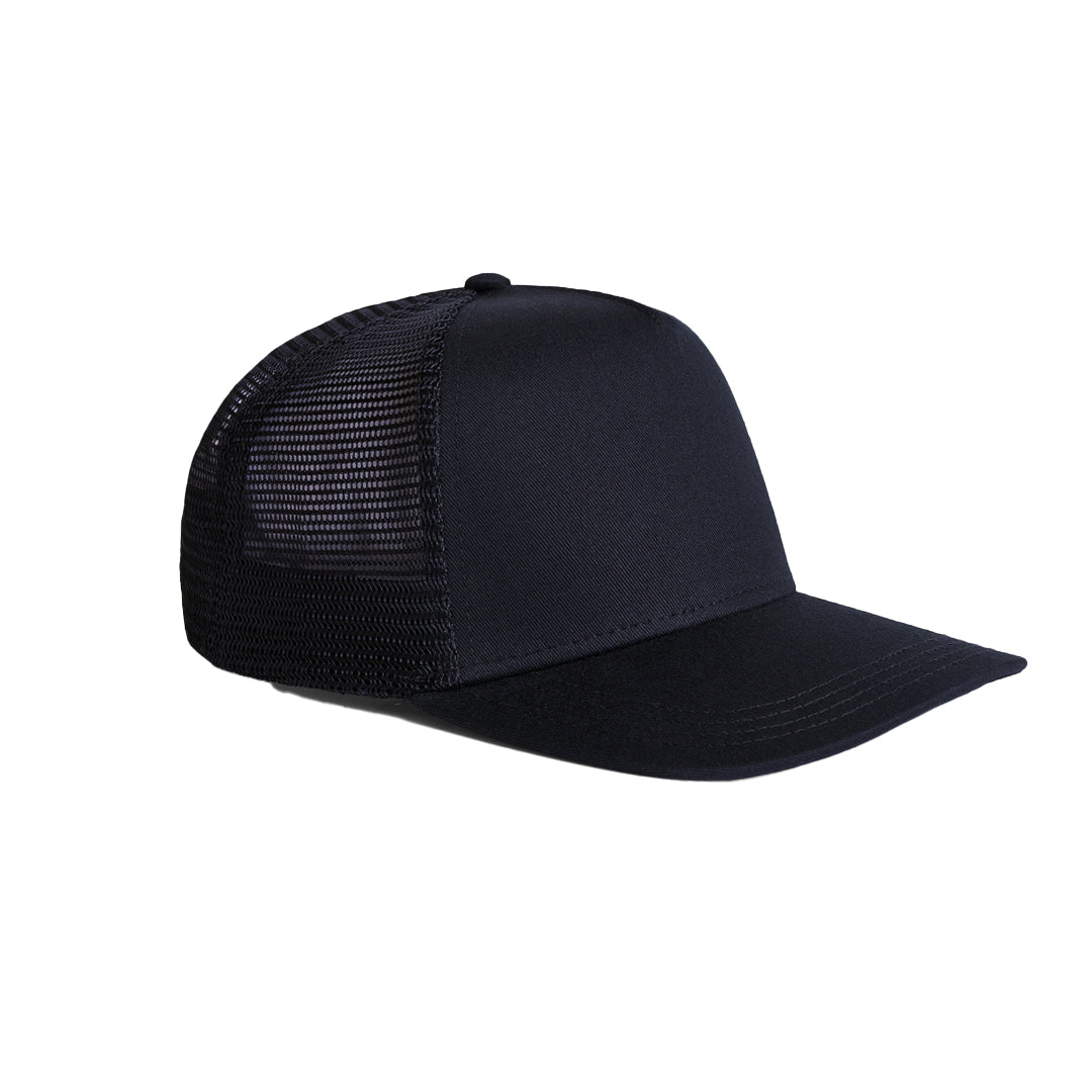 House of Uniforms The Stock Trucker Cap | Adults AS Colour Navy