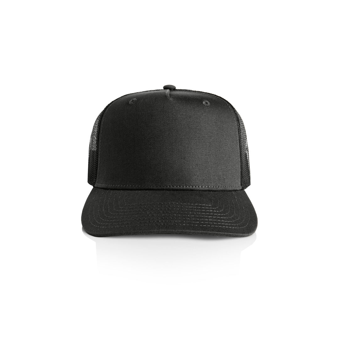 House of Uniforms The Stock Contrast Trucker Cap AS Colour Coal/Black