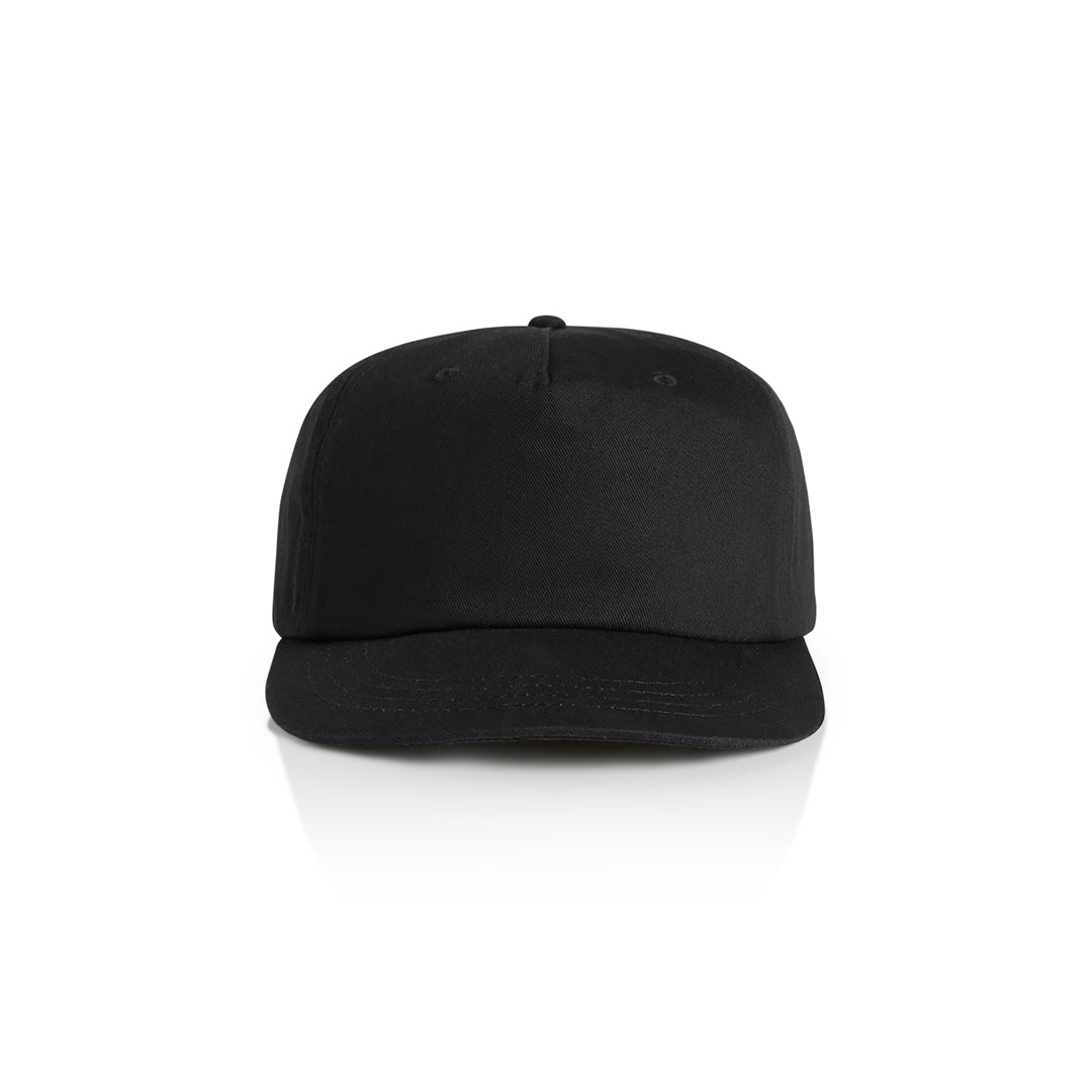 House of Uniforms The Cotton Surf Cap | Adults AS Colour Black