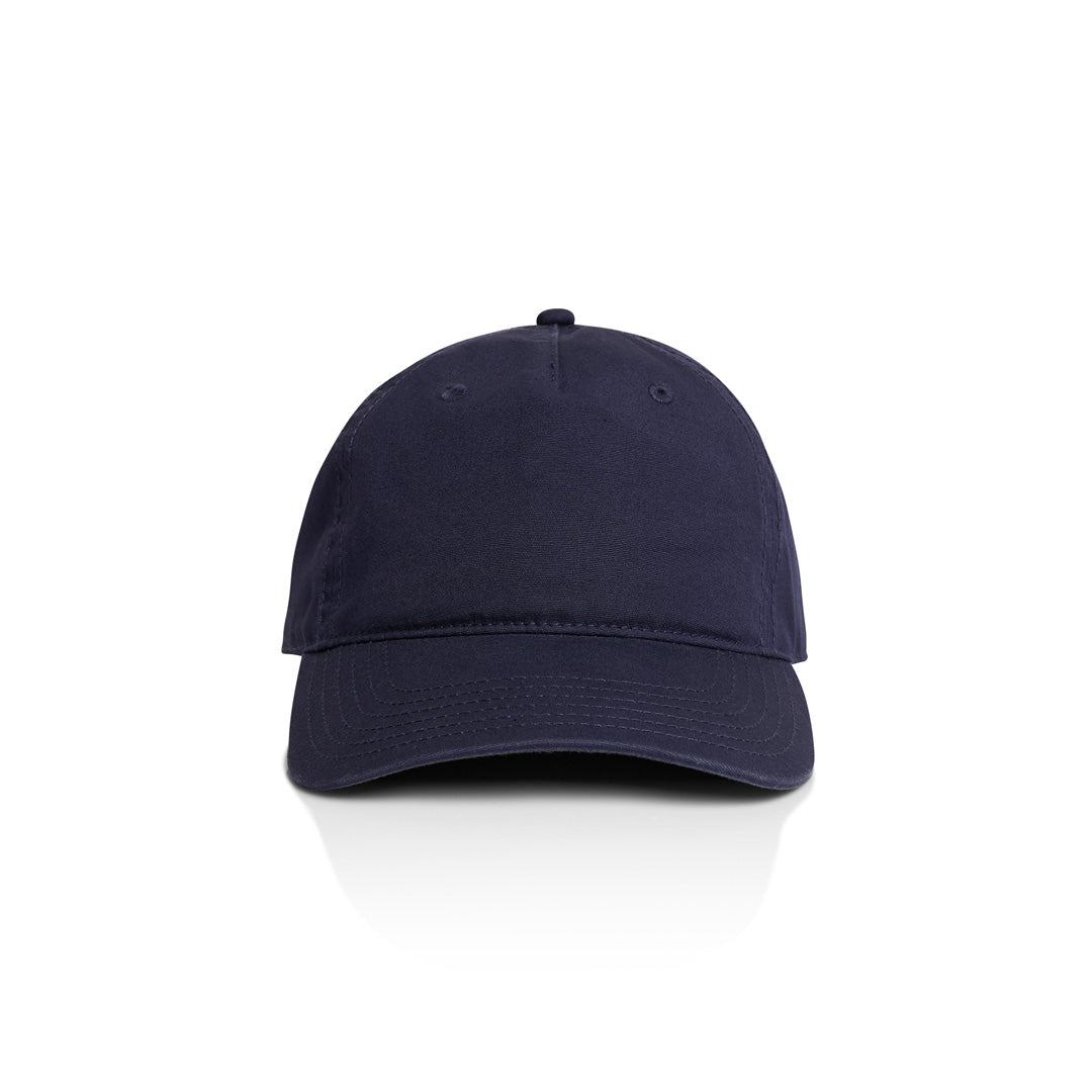 House of Uniforms The Access 5 Panel Cap AS Colour Midnight Blue