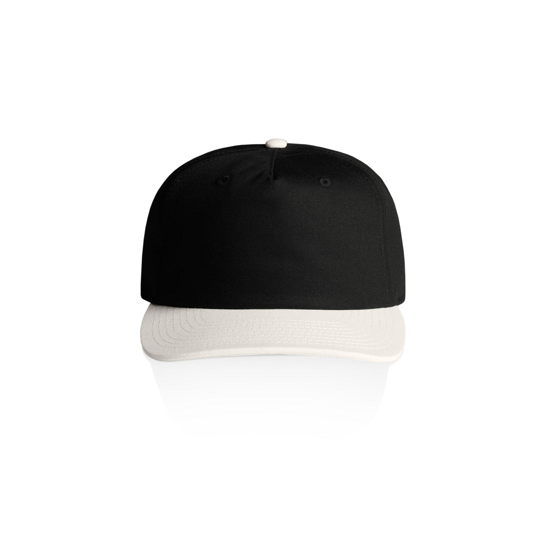 House of Uniforms The Class Two Tone Cap AS Colour Black/Natural