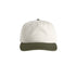 House of Uniforms The Class Two Tone Cap AS Colour Natural/Army