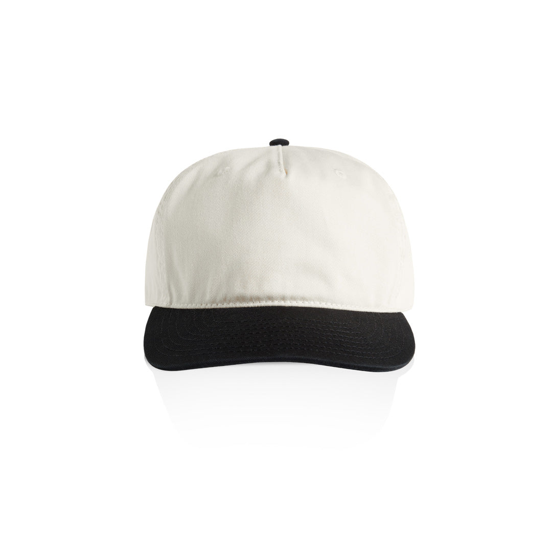 House of Uniforms The Class Two Tone Cap AS Colour Natural/Black