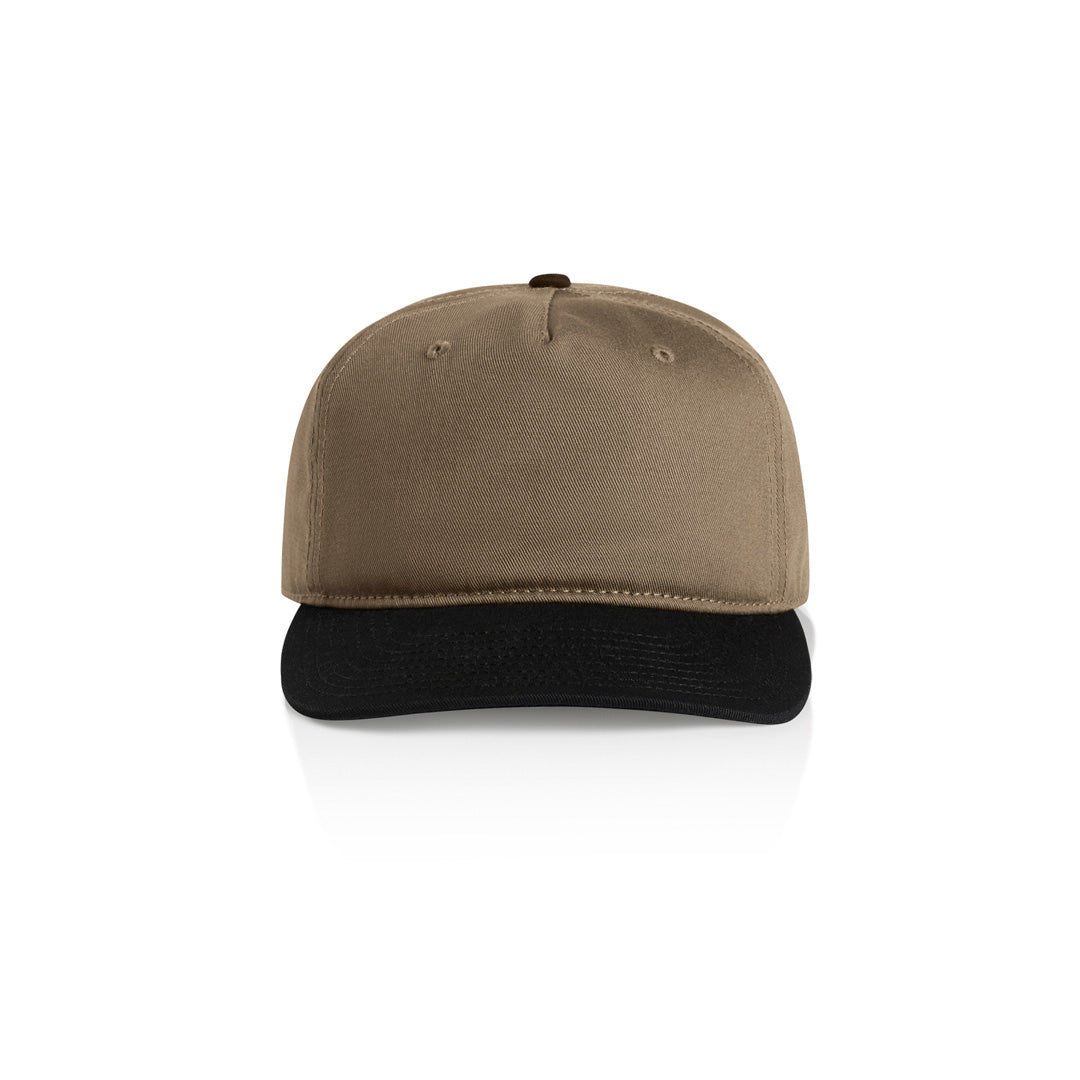 House of Uniforms The Class Two Tone Cap AS Colour Walnut/Black