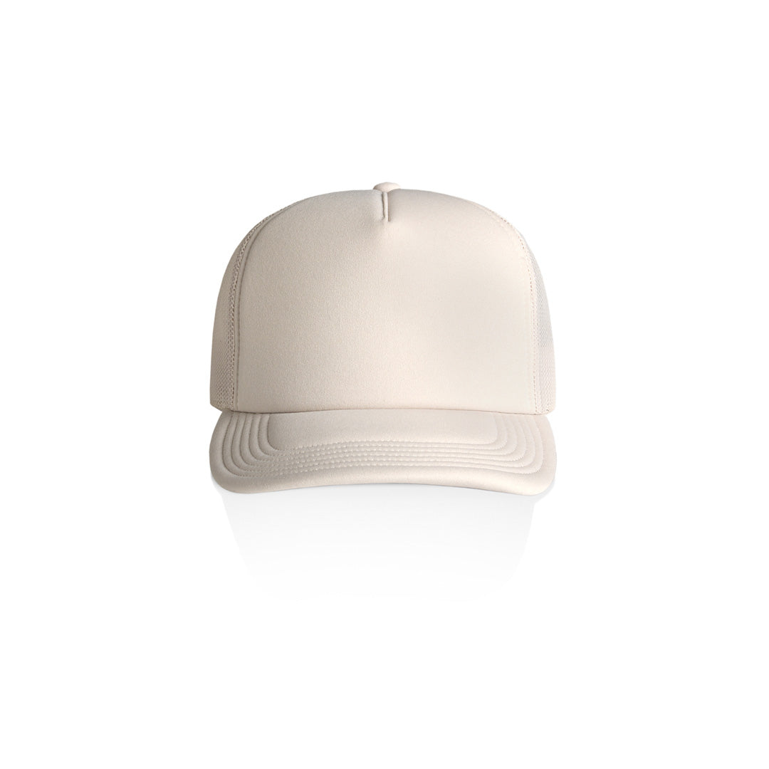 House of Uniforms The Frame Foam Trucker Cap | Adults AS Colour Bone