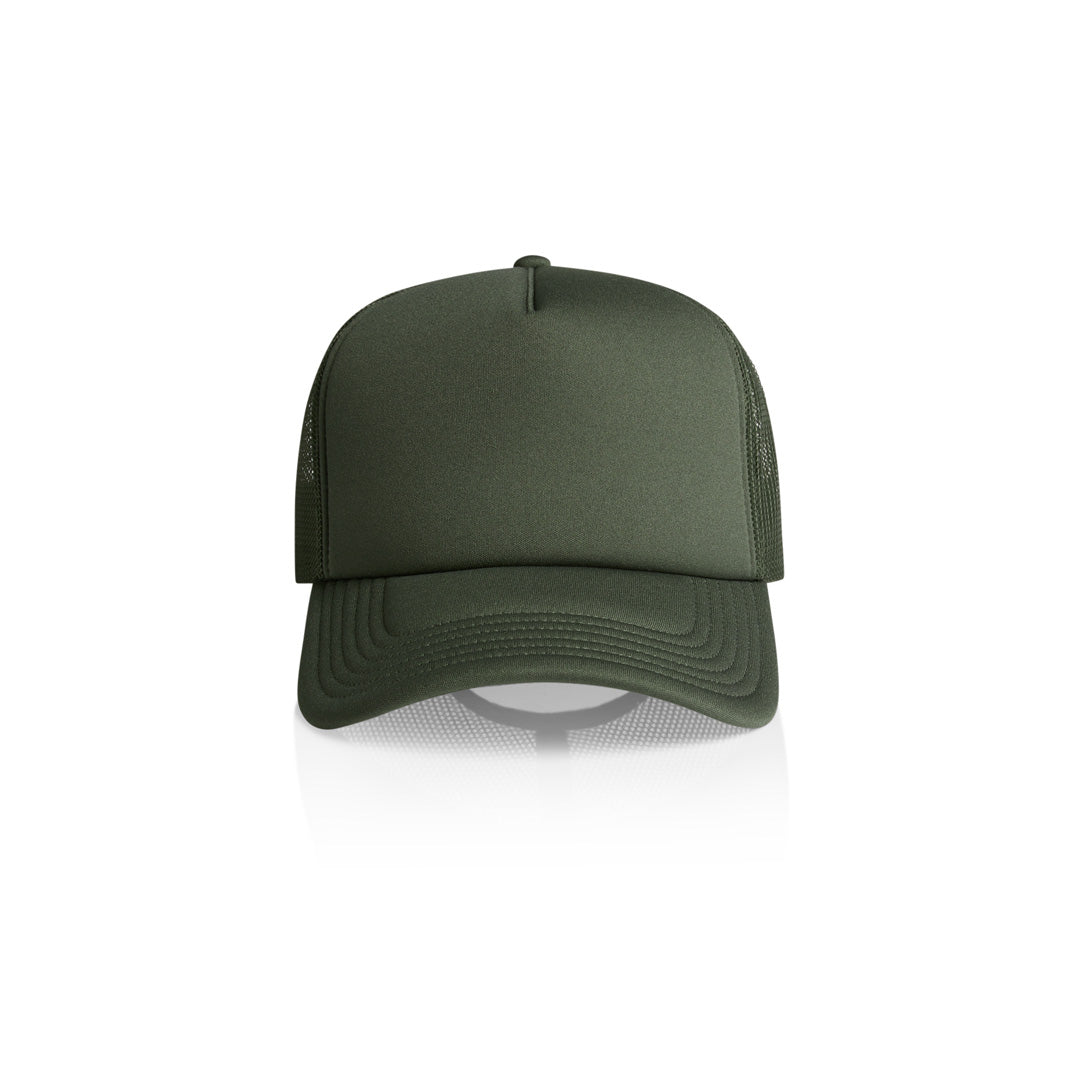 House of Uniforms The Frame Foam Trucker Cap | Adults AS Colour Cypress