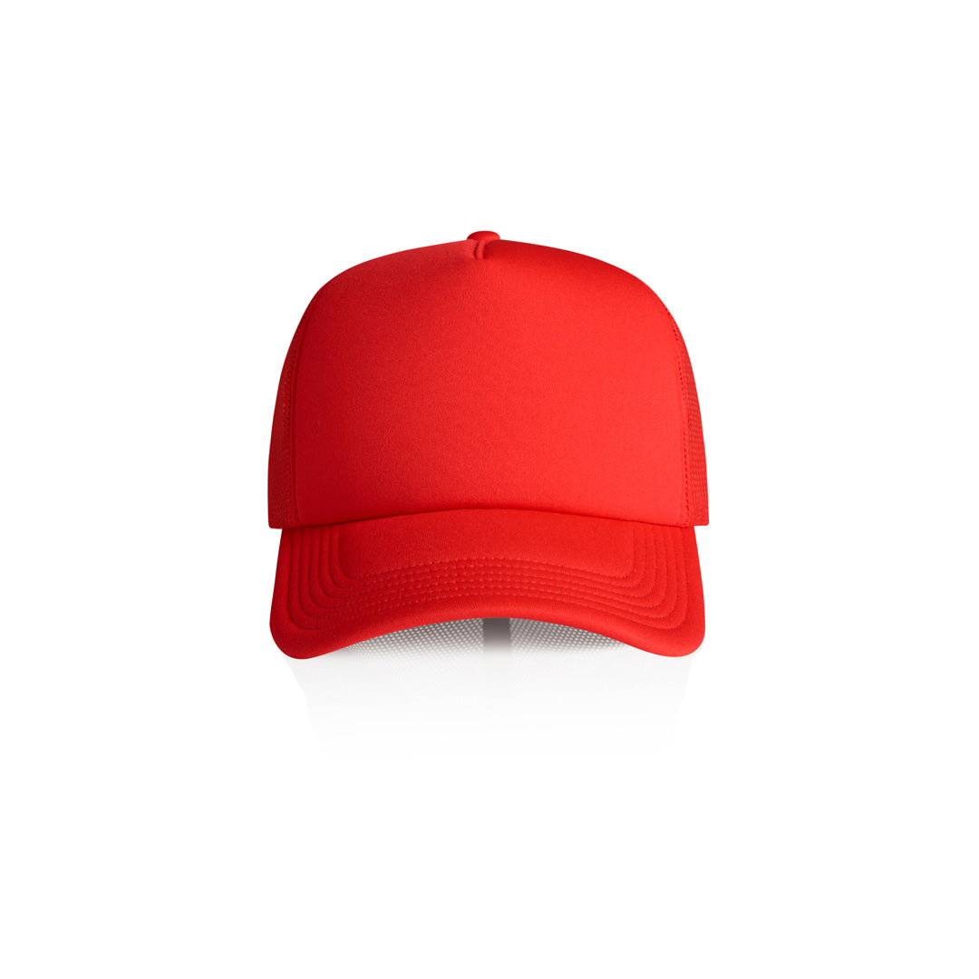 House of Uniforms The Frame Foam Trucker Cap | Adults AS Colour Fire