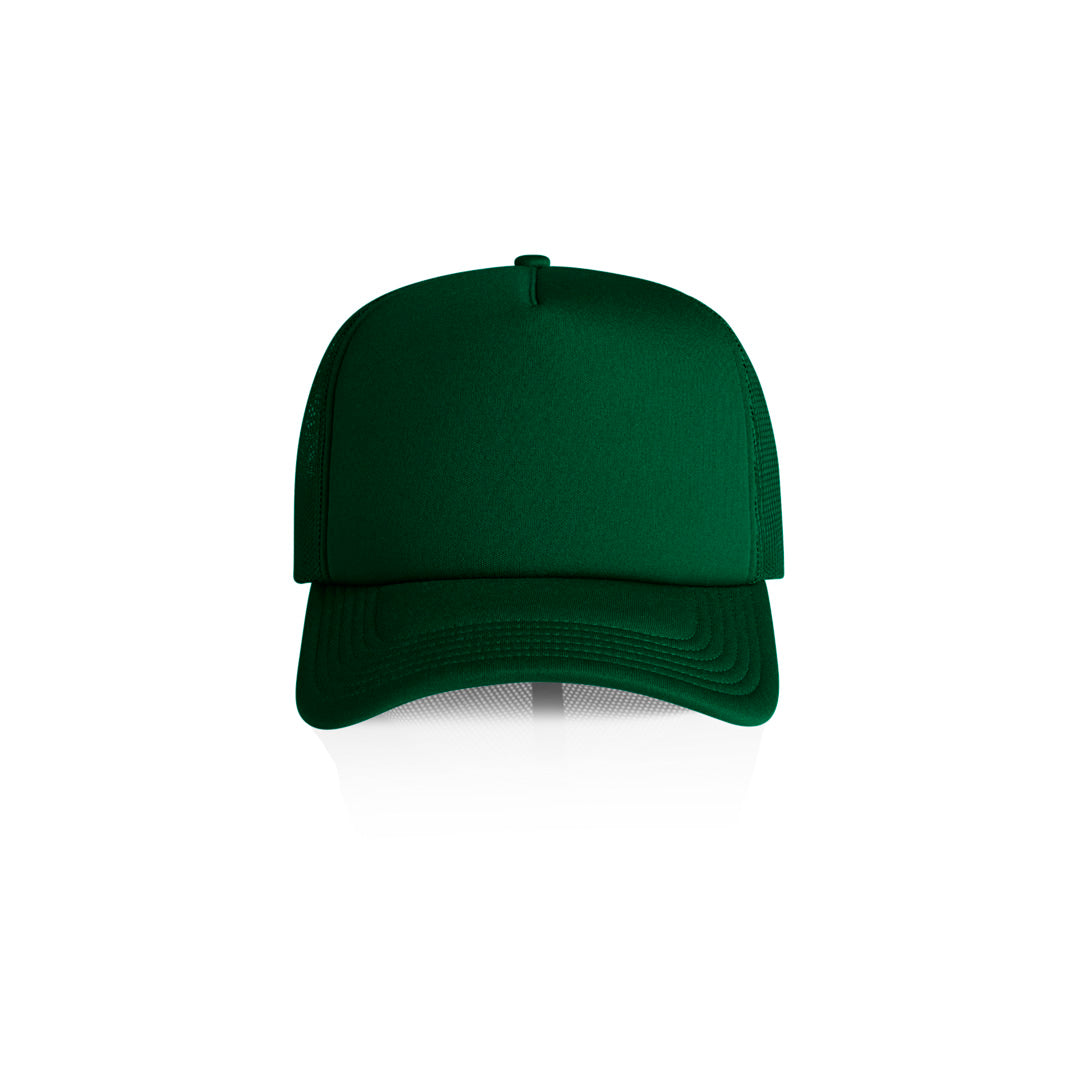 House of Uniforms The Frame Foam Trucker Cap | Adults AS Colour Forest Green