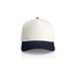 House of Uniforms The Frame Two Tone Cap AS Colour Natural/Midnight