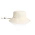 House of Uniforms The Nylon Wide Brim Bucket Hat AS Colour Ecru