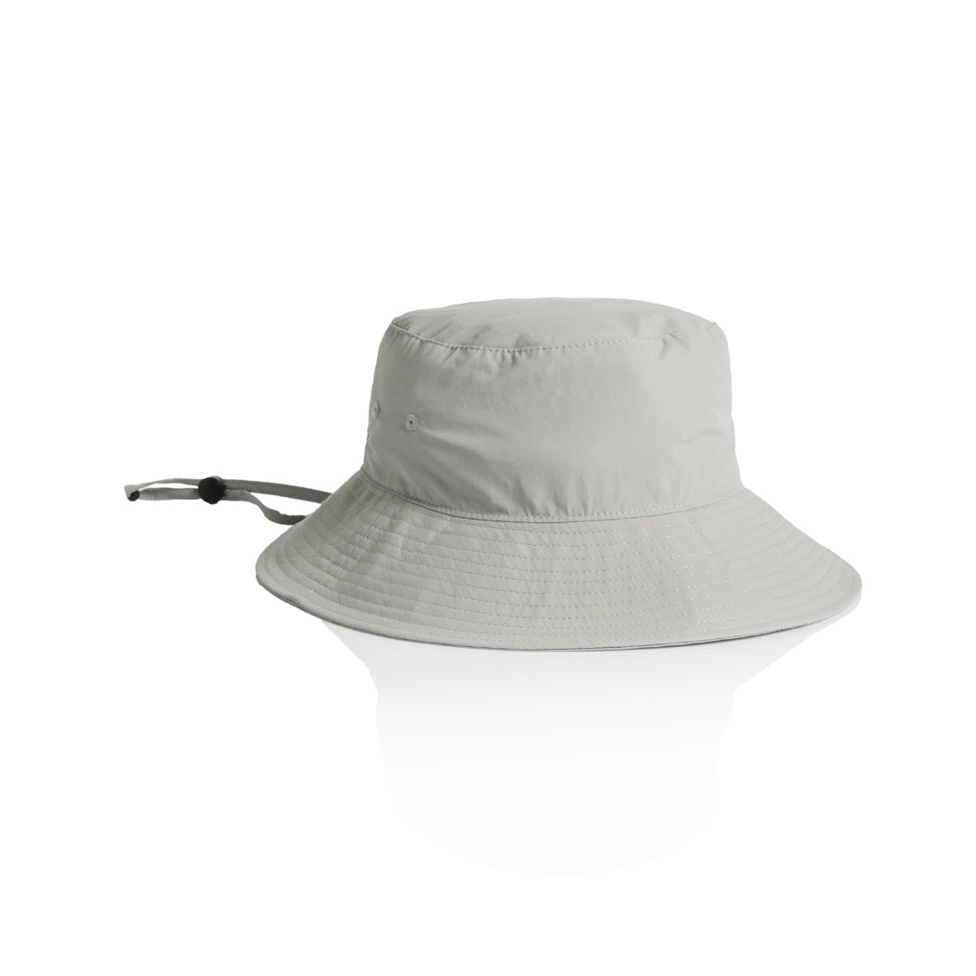 House of Uniforms The Nylon Wide Brim Bucket Hat AS Colour Storm-as