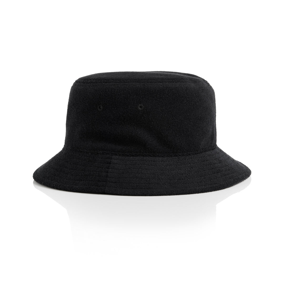 House of Uniforms The Terry Bucket Hat | Adults AS Colour Black