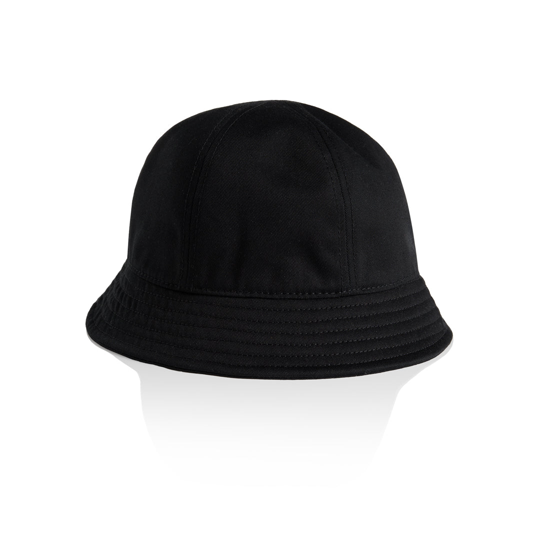 House of Uniforms The Brim Bucket Hat | Ladies AS Colour Black