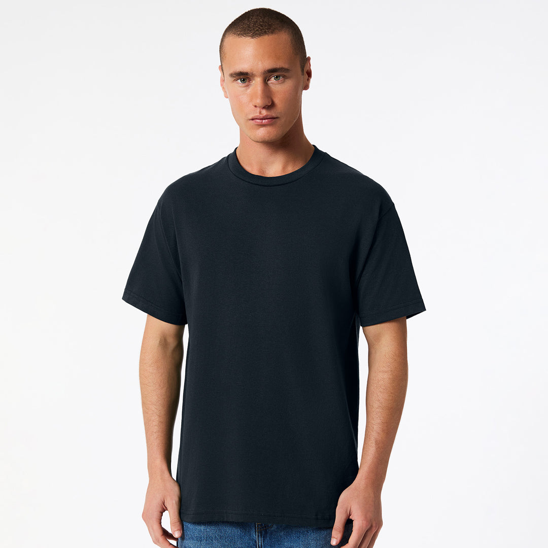 House of Uniforms The Classic Heavy Tee | Adults American Apparel Black