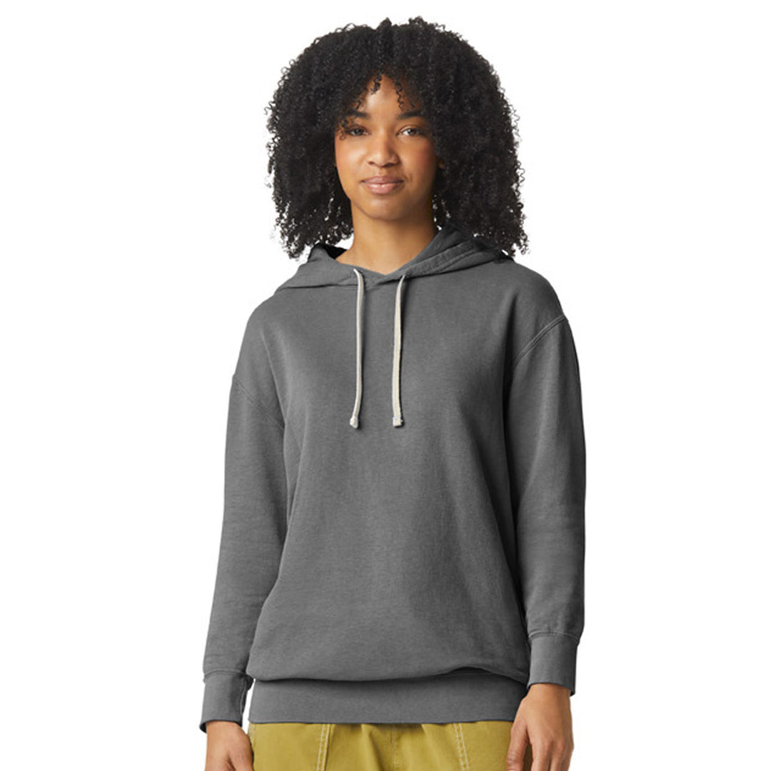 House of Uniforms The Lightweight Hoodie | Adults Comfort Colors Pepper