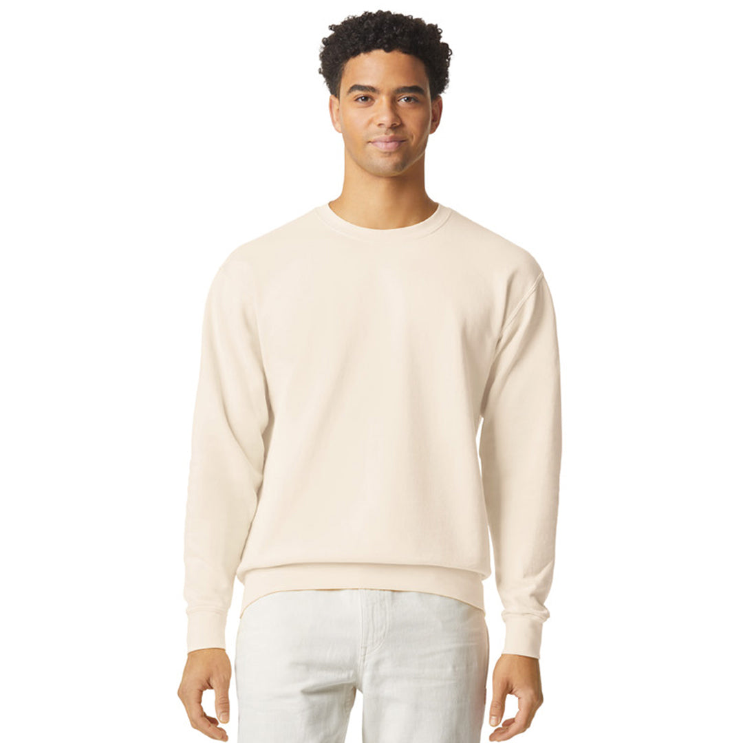 House of Uniforms The Lightweight Sweatshirt | Adults Comfort Colors Ivory