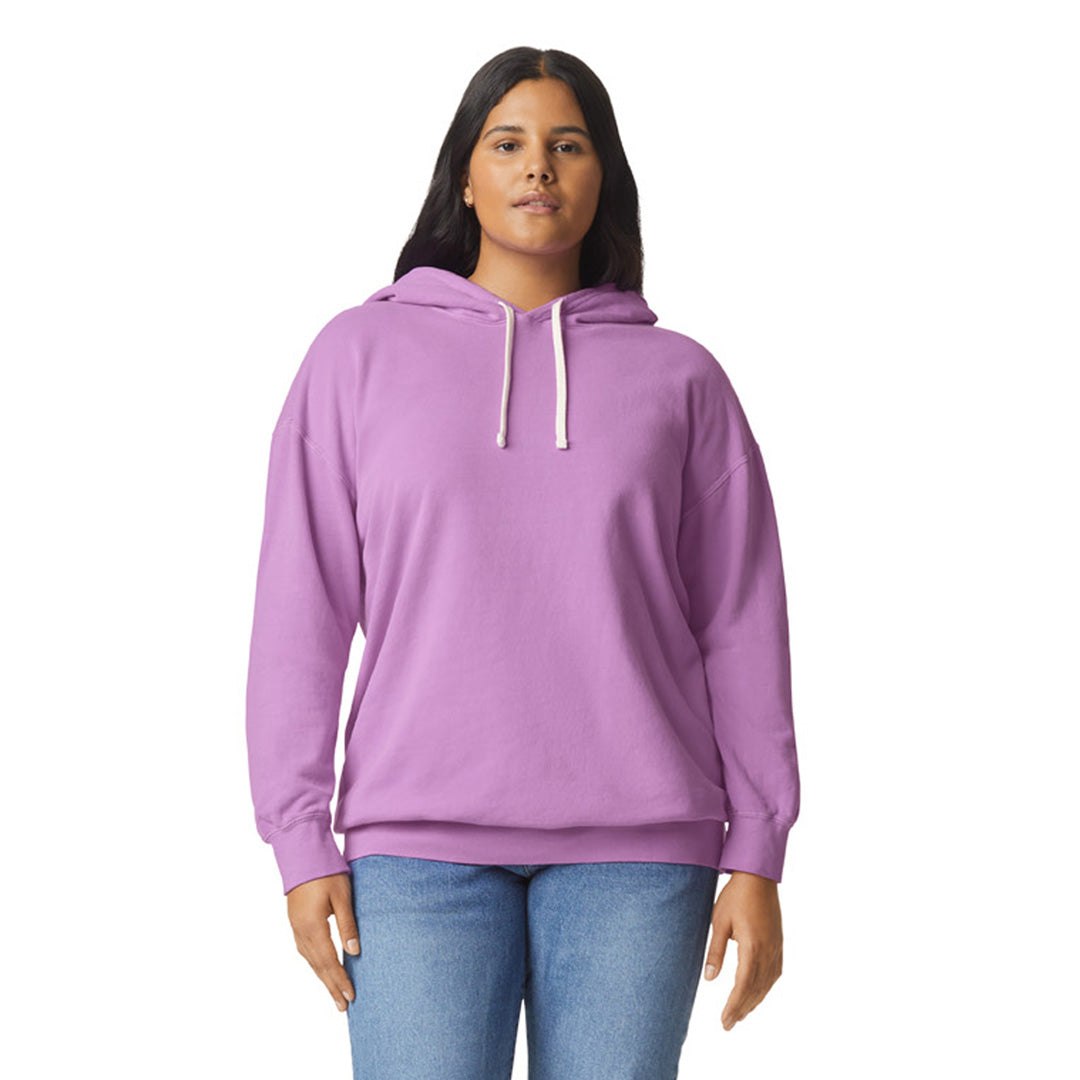 Comfort Colors The Lightweight Hoodie | Adults Violet Hoodie