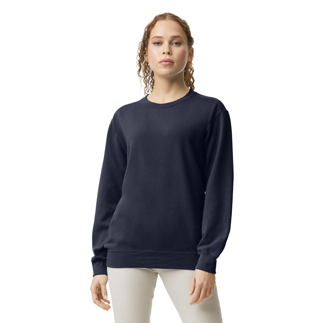 Comfort Colors The Crewneck Sweatshirt | Adults Navy Shirts & Tops