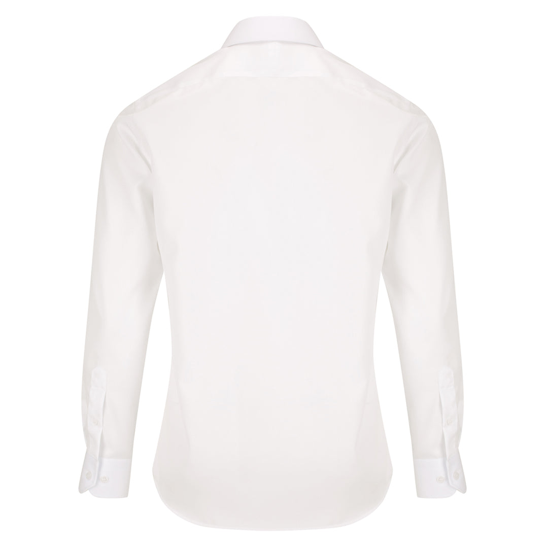 House of Uniforms The Blake Shirt Slim | Mens | Long Sleeve Gloweave 